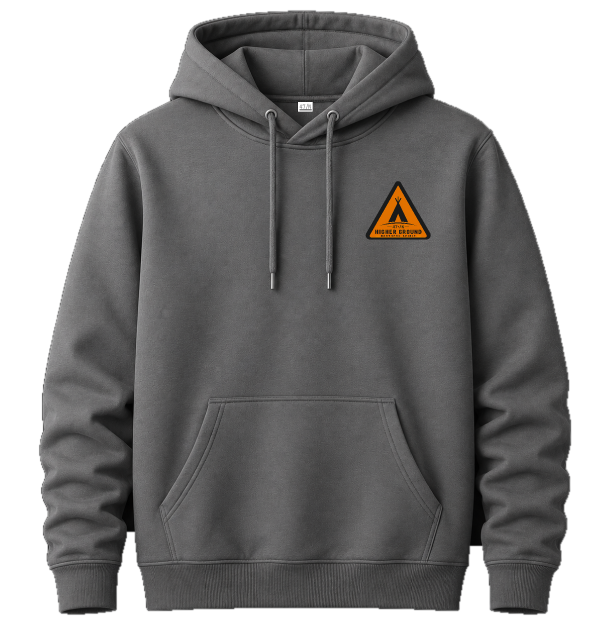 Unisex relaxed mid-weight hooded sweatshirt