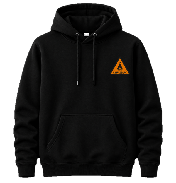 Unisex relaxed mid-weight hooded sweatshirt